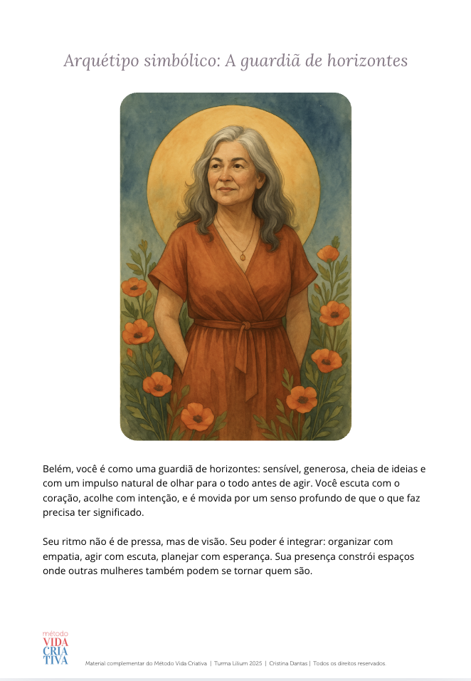 Arquétipo simbólico: A guardiã de horizontes